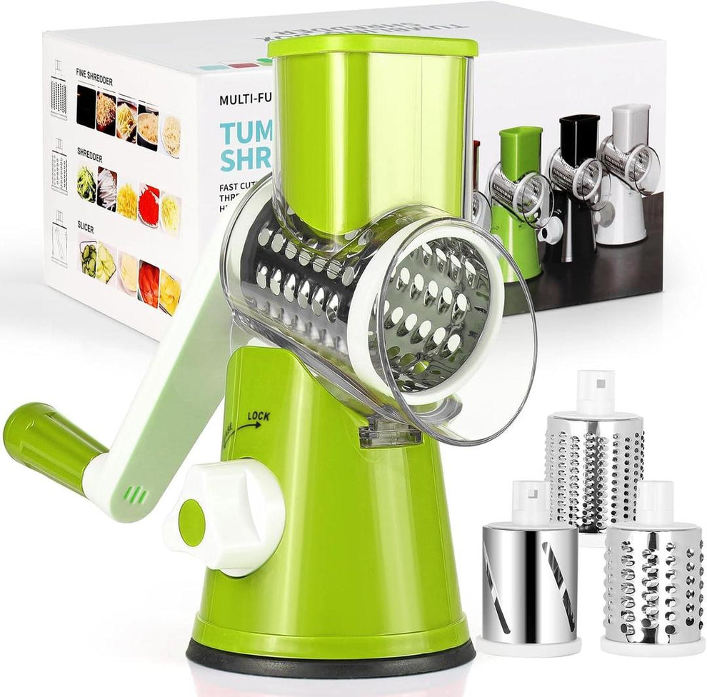 Multi functional Vegetable cutter with 3 Blades